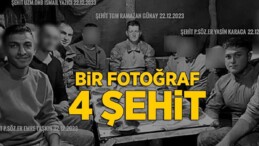 Bir fotoğraf 4 şehit! Yürek yakan detay ortaya çıktı