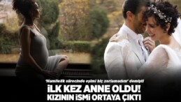 Songül Öden anne oldu! Kızına verdiği isim belli oldu