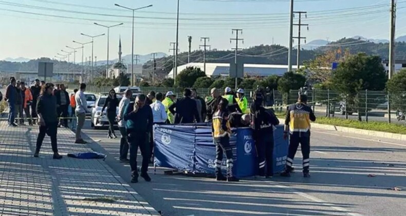 13 ve 14 yaşındaki motosikletli çocukların öldüğü kaza kamerada