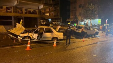 Ankara’da iki otomobil çarpıştı: 1 ölü, 2 yaralı