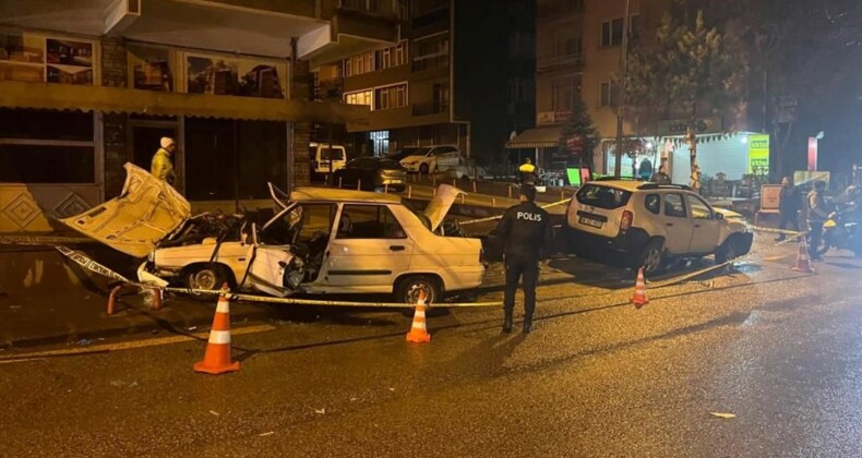 Ankara’da iki otomobil çarpıştı: 1 ölü, 2 yaralı