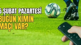 BUGÜNKÜ MAÇLAR – Bugün kimin maçı var 5 Şubat? Hangi maç hangi kanalda?