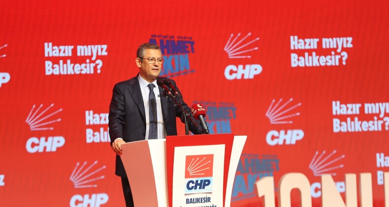 CHP lideri Özel: Bu pislikle ne Yargı ne Sayıştay ne Danıştay baş ediyor