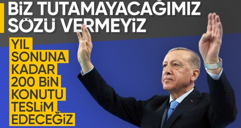 Cumhurbaşkanı Erdoğan Adıyaman’da: Biz verdiğimiz sözü tutmadan rahat edemeyiz