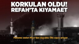 Gazze’deki savaşta son dakika… Refah’ta korkulan oldu! Havadan, karadan ve denizden saldırı