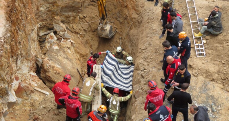 İnşaat alanında toprak kayması: 1 işçi öldü…