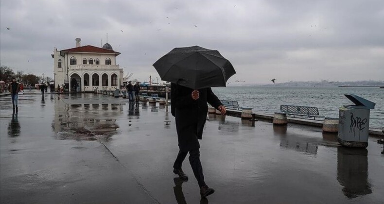 İstanbul yağışlı havanın etkisi altına giriyor