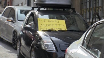 İstanbul’da “fahri trafik müfettişi” protestosu