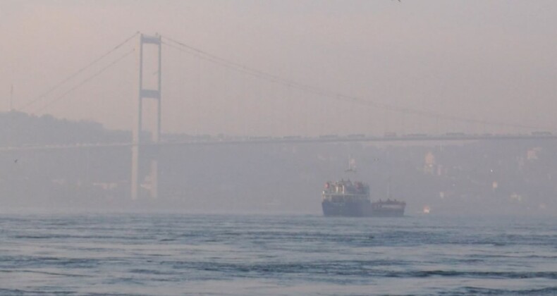 İstanbul’da sisli sabah… Görüş mesafesi düştü