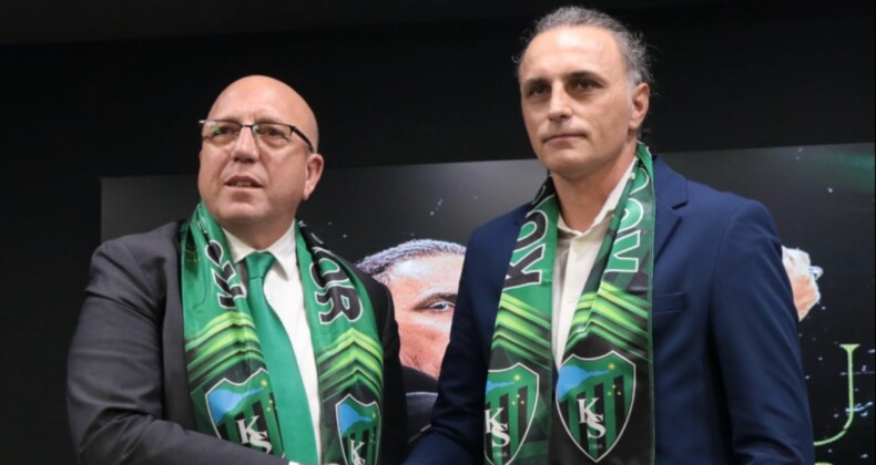 Kocaelispor, teknik direktör Mustafa Gürsel’le sözleşme imzaladı