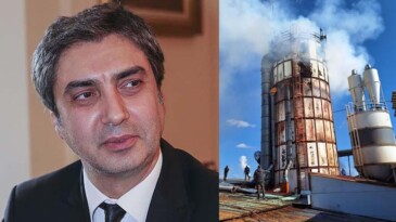 Necati Şaşmaz’ın fabrikasında patlama