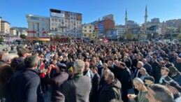 Rize’de Çaykur işçileri meydana indi