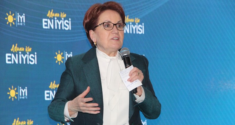 Akşener: 1 Nisan’da Adana’da öyle bir sonuçla karşılaşacağız ki…