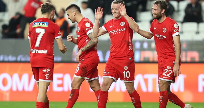 Antalyaspor, Gaziantep FK’yi tek golle yendi: 1-0