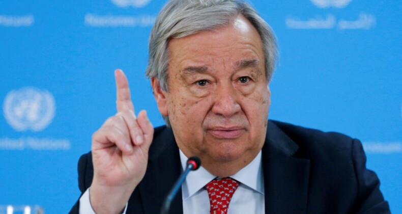 Guterres: Artık silahların susması gerekiyor