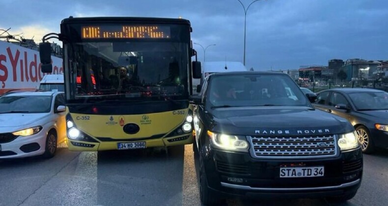 İETT şoförü, otobüsü çarptığı sürücünün üzerine sürdü