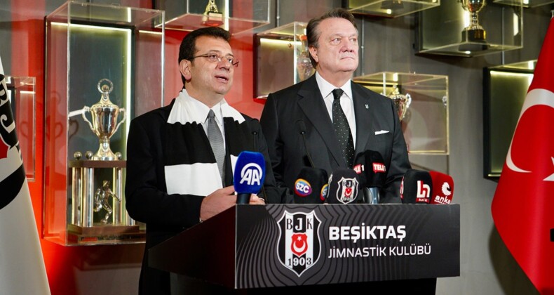 İmamoğlu’ndan Beşiktaş’a ziyaret