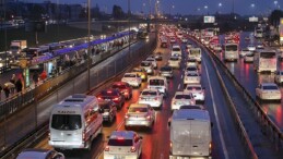 İstanbul’da trafik yoğunluğu yüzde 90’a çıktı