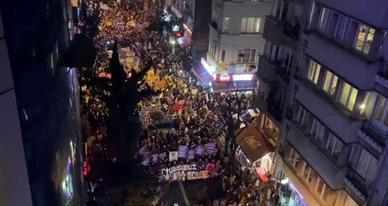 Kadınlara Taksim izni yok