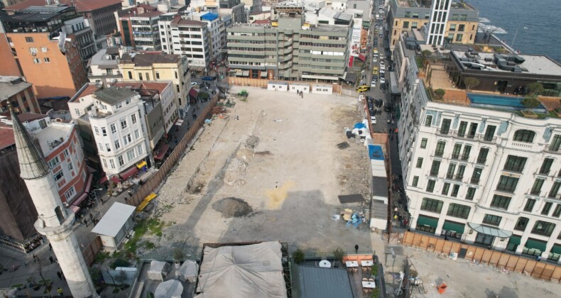 Karaköy’deki otopark inşaatıyla ilgili İBB’den açıklama