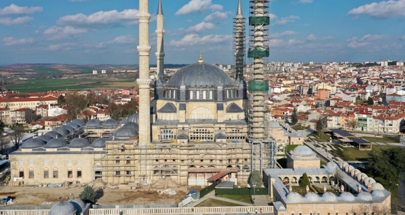 Selimiye Camii’nin restorasyonu gelecek yıl bitirilecek