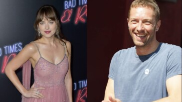 Ünlü çift Chris Martin ve Dakota Johnson nişanlandı