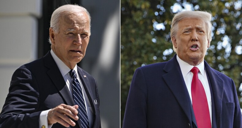 Biden, Trump’a fark attı