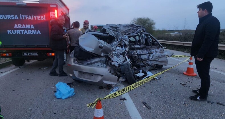 Bursa’da kaza: 2 kadın feci şekilde can verdi