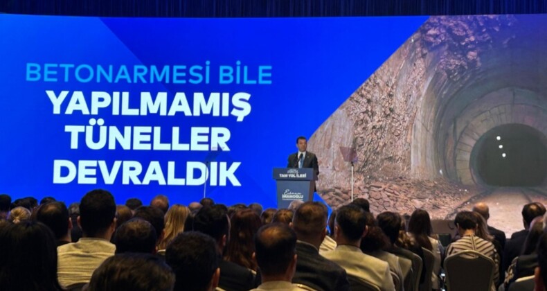 İmamoğlu yeni dönemin ulaşım projelerini açıkladı