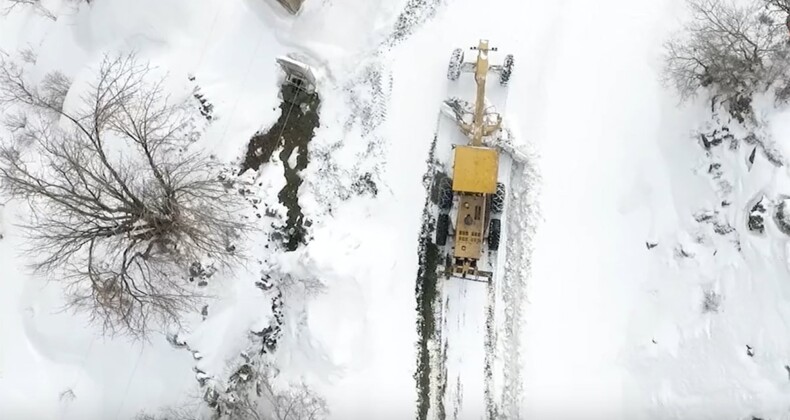 Kar etkisini artırdı, 196 yerleşim alanının yolu kapandı