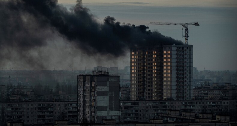 Kiev’e balistik füzelerle saldırı