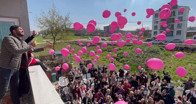 Minik Havvanur için mutluluğa balon uçurdular