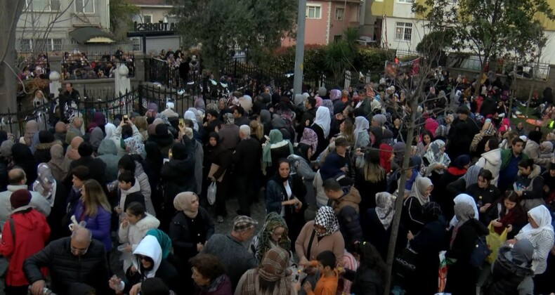 Ramazan ayının ilk gününde Oruç Baba Türbesi’nde yoğunluk