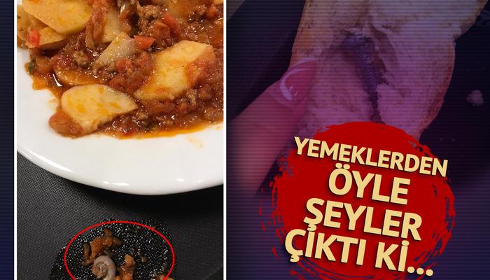 Denizli’deki KYK yurdu ile ilgili skandal iddia! Yemeklerden çıkanlar mide bulandırdı! Öğrenciler tek tek paylaştı…