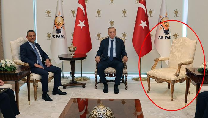 Dikkat çeken ‘boş koltuk’ detayı! Özgür Özel söyledi, Erdoğan hemen telafi etti…