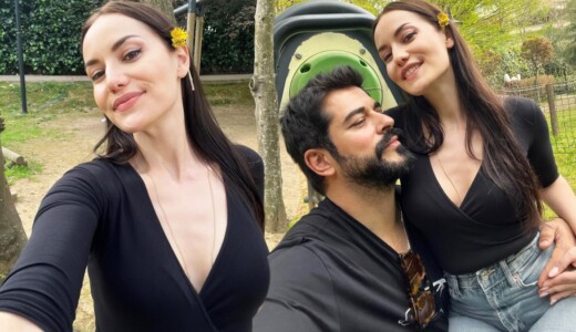 Fahriye Evcen ile Burak Özçivit doğanın tadını çıkardı