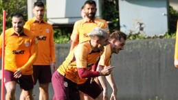 Galatasaray, Fenerbahçe ile Süper Kupa maçı için hazırlıklarını sürdürüyor