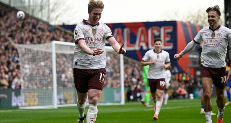 Kevin de Bruyne gösterisi: Manchester City, Crystal Palace’ı 4-2 yendi