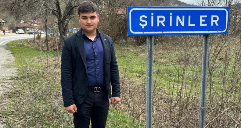 Şirinler köyüne 20 yaşında muhtar oldu