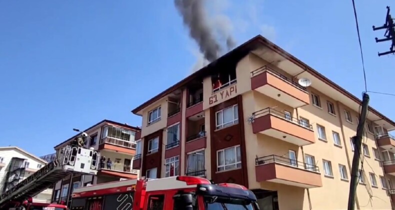 Tahliye davasını kaybeden kiracı evi ateşe verip kaçtı