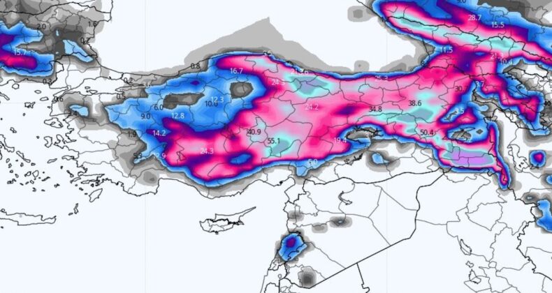 Türkiye maviye boyandı, peş peşe uyarılar yapıldı: Gece yarısı başlayacak