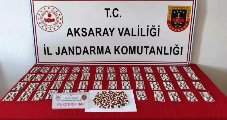 Aksaray’da Uyuşturucu Hap Taşıyan Şahıs Tutuklandı