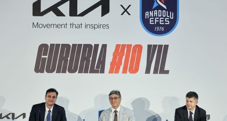 Anadolu Efes ile Kia Türkiye arasındaki sponsorluk anlaşması yenilendi