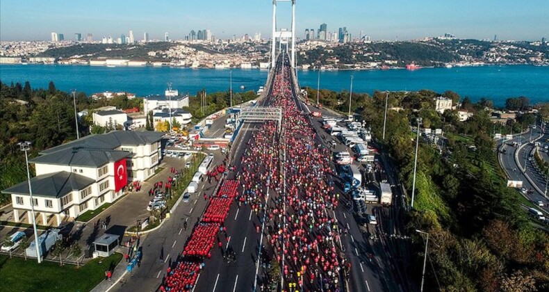 Asya ve Avrupa’yı birleştiren İstanbul Maratonu’nda 46. yıl