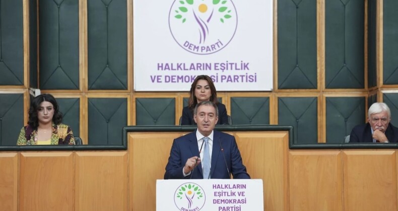 DEM Parti Eş Genel Başkanı: Cesaretle barışın konuşulmasını istiyoruz