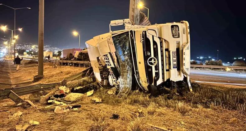 Hatay’da Tır Kazası: Sürücü Yaralandı