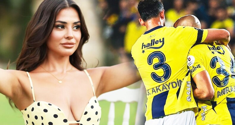 Hazal Çağlar ile aşk yaşayan Fenerbahçeli futbolcu ilk golünü attı