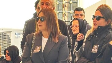 Sibel Can ve kızı Melisa, Cengizhan Sabuncu’nun cenazesinde gözyaşlarına boğuldu