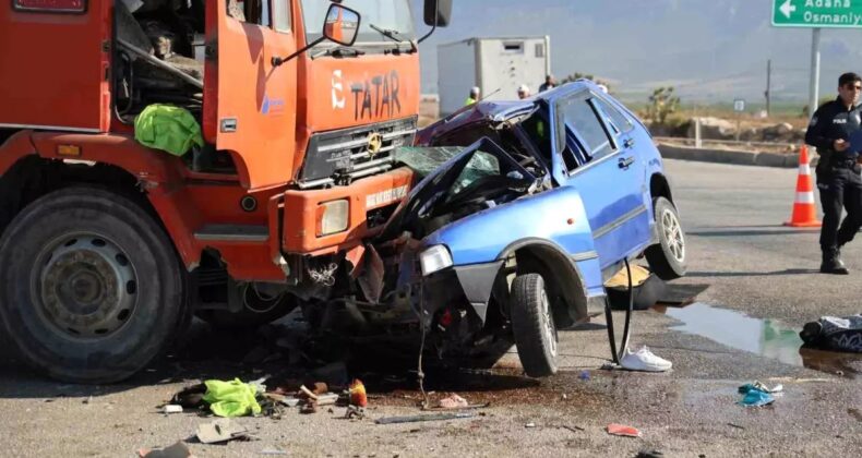 Adana’da Trafik Kazasında Bir Kayıp, Bir Yaralı