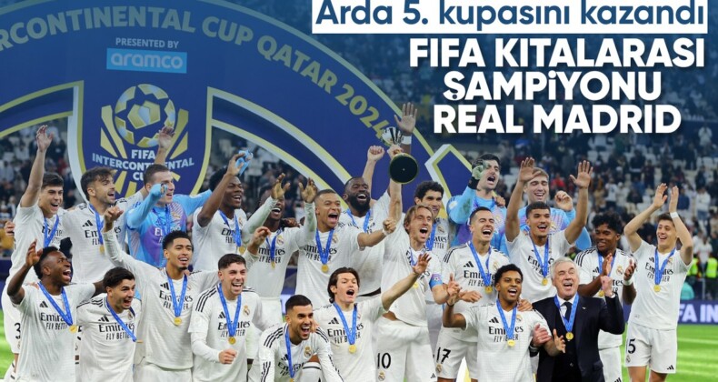 Real Madrid, 2024 FIFA Kıtalararası Kupası’nı kazandı